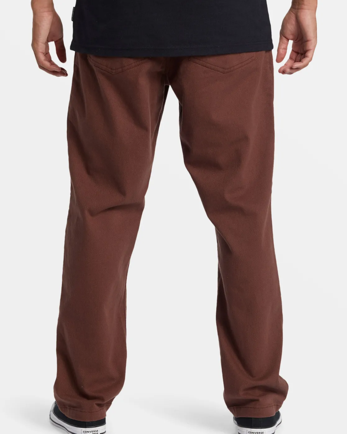 Quiksilver Pants | Under $100>DNA Beach Elastic Waist Pants BROWNSTONE