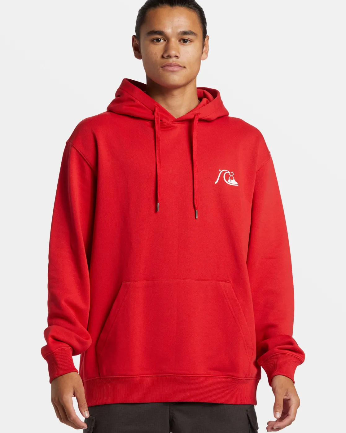 Quiksilver Sweatshirts & Hoodies | Under $100>DNA Bubble Logo Hoodie SALSA