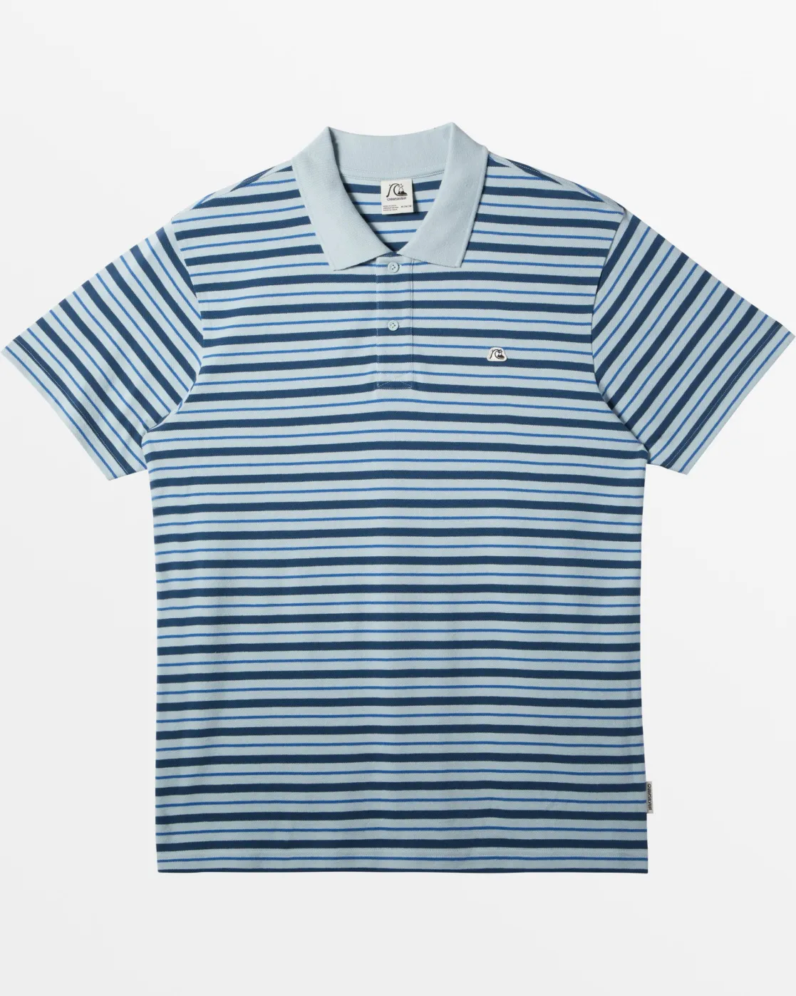Quiksilver Tees>DNA Polo Crew Neck Top WINTERSKYDNAPOLO
