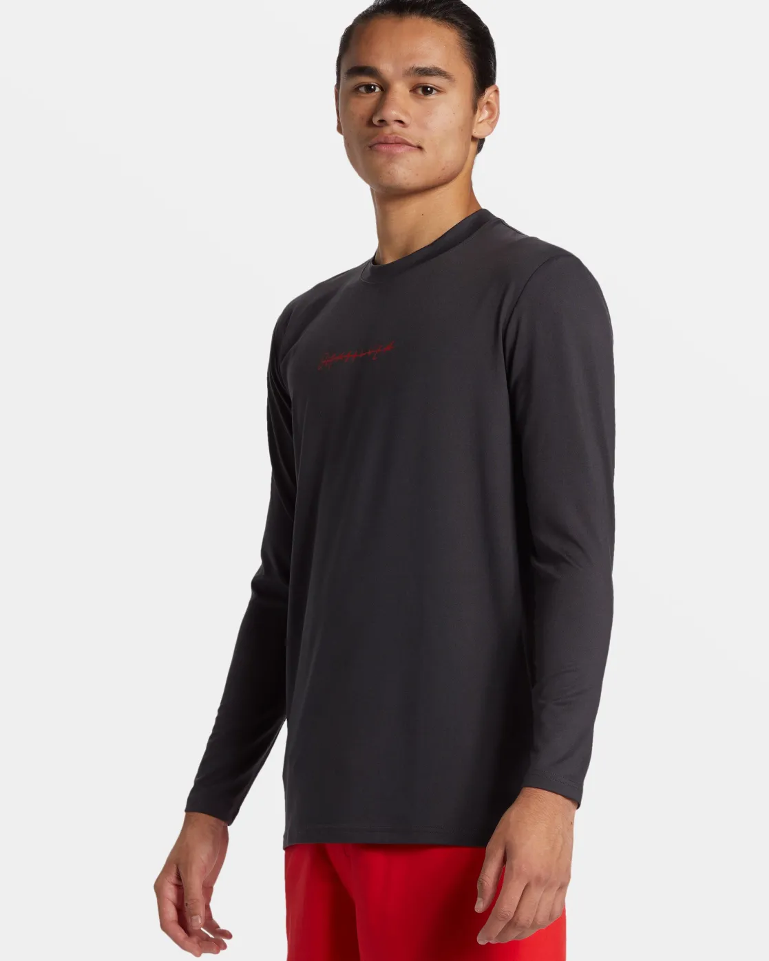 Quiksilver Rashguards | Under $50>DNA Rushed Long Sleeve Surf Tee TARMAC