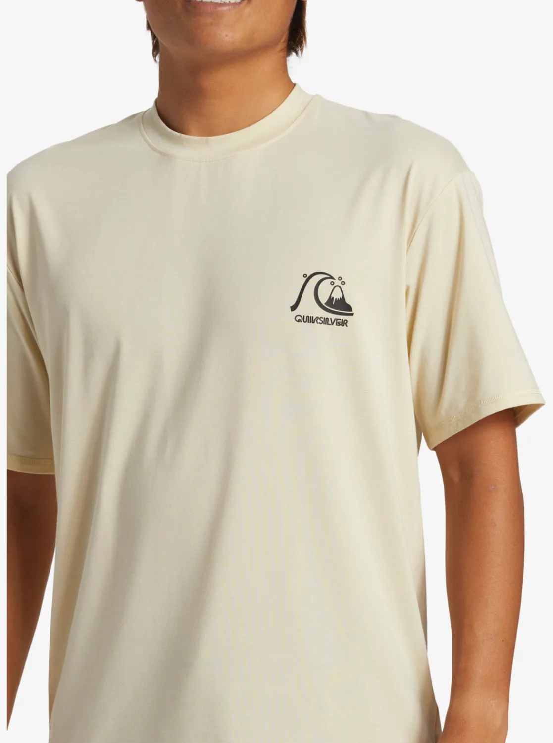Quiksilver Rashguards>DNA Surf Tee OYSTERWHITE