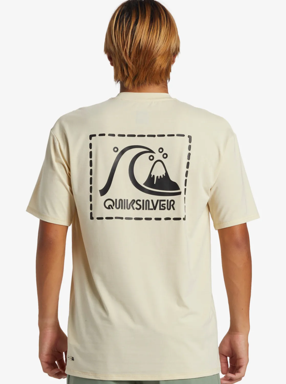 Quiksilver Rashguards>DNA Surf Tee OYSTERWHITE