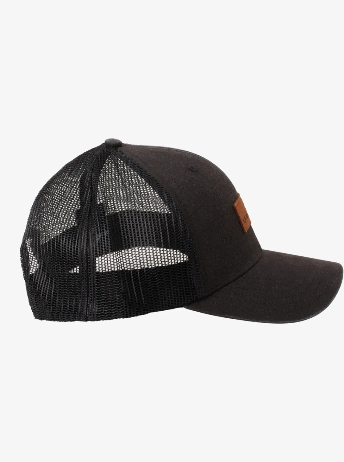 Quiksilver Hats>Down The Hatch Trucker Hat BLACK