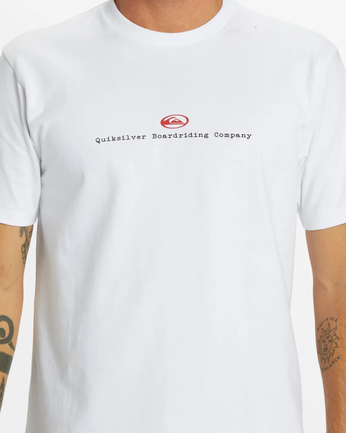 Quiksilver Tees>Early Days Oversized T-Shirt - WHITE