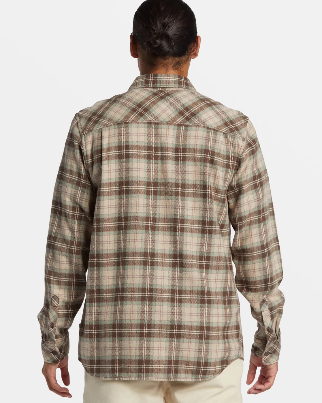 Quiksilver Shirts & Polos | Under $100>Ensign Classic Long Sleeve Flannel Shirt DARKBROWNENSIGNCLASSICFLAN