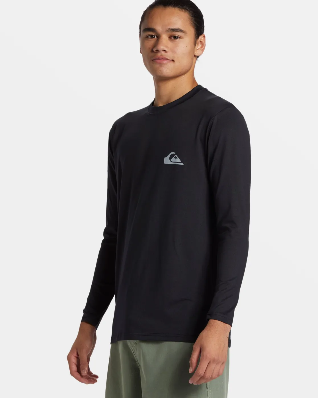 Quiksilver Rashguards>Everyday Long Sleeve Surf Tee BLACK