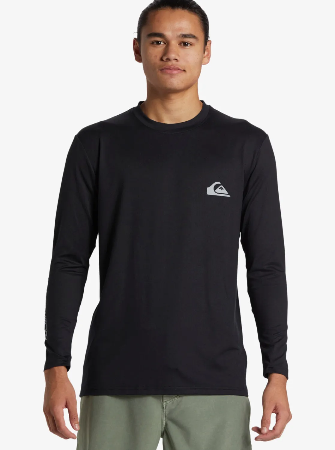 Quiksilver Rashguards>Everyday Long Sleeve Surf Tee BLACK