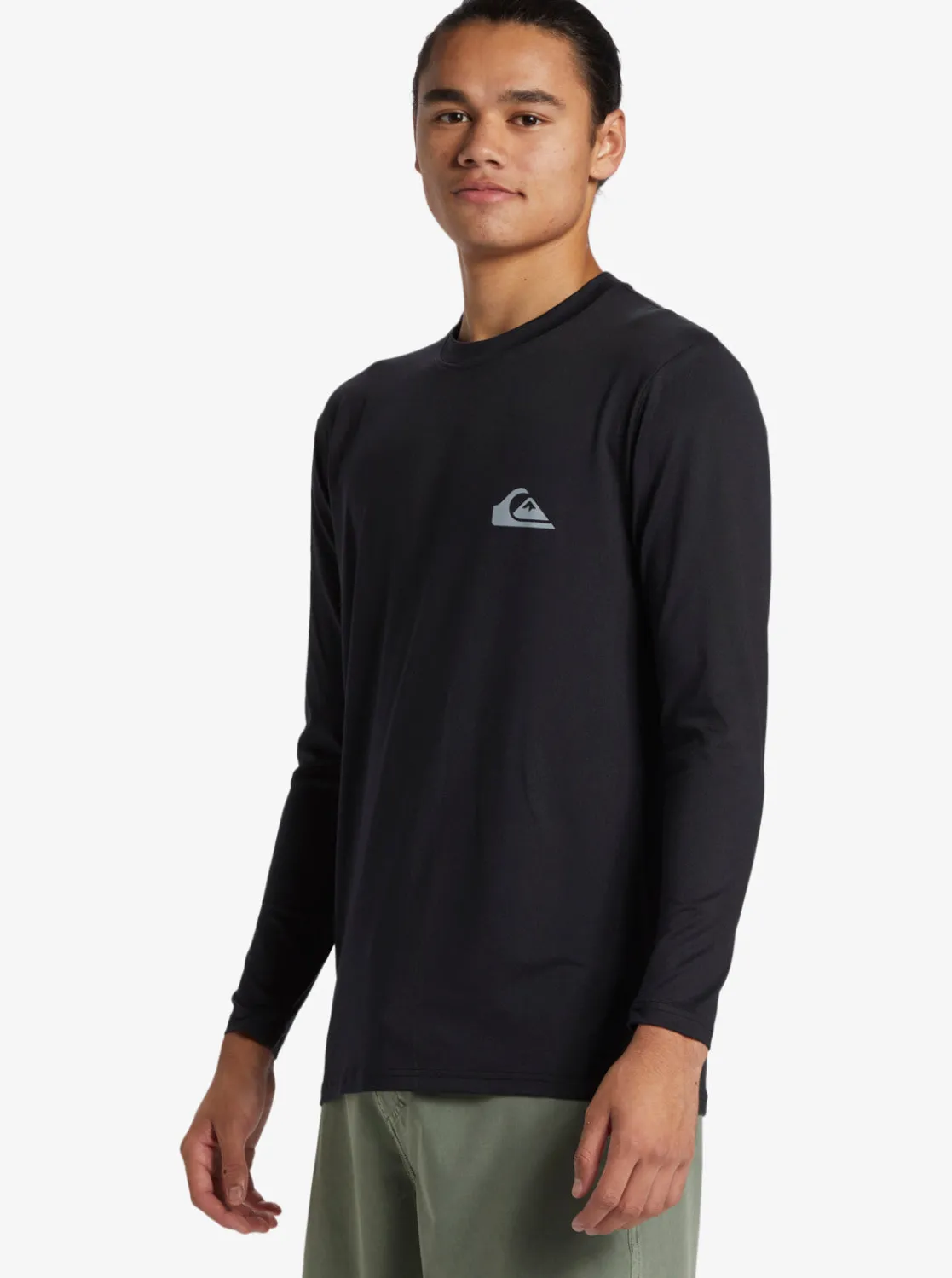 Quiksilver Rashguards>Everyday Long Sleeve Surf Tee BLACK