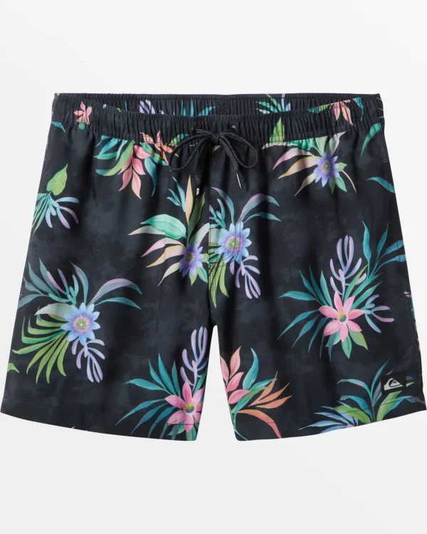 Quiksilver Boardshorts | Boardshorts>Everyday Mix 17" Swim Trunks BLACK