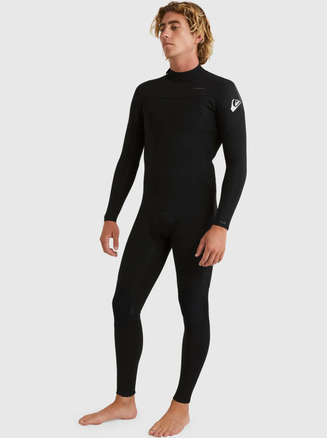 Quiksilver Wetsuits>3/2 Everyday Sessions Back-Zip Wetsuit BLACK