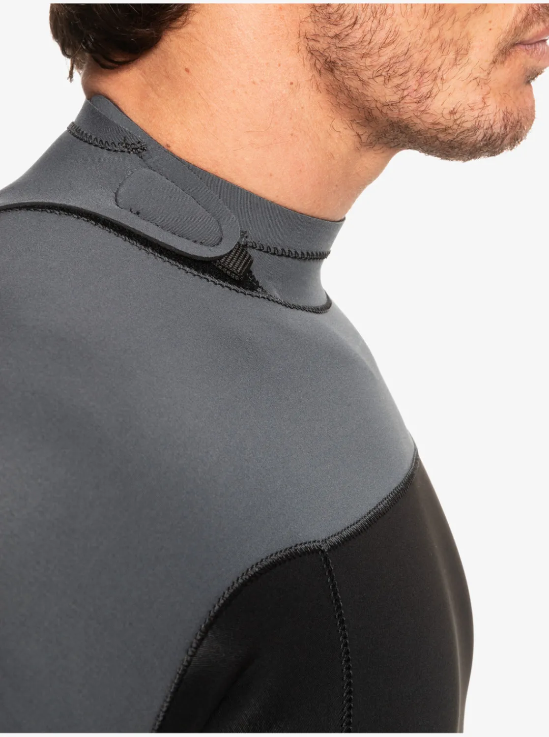 Quiksilver Wetsuits>3/2 Everyday Sessions Back-Zip Wetsuit BLACK/GUNMETAL