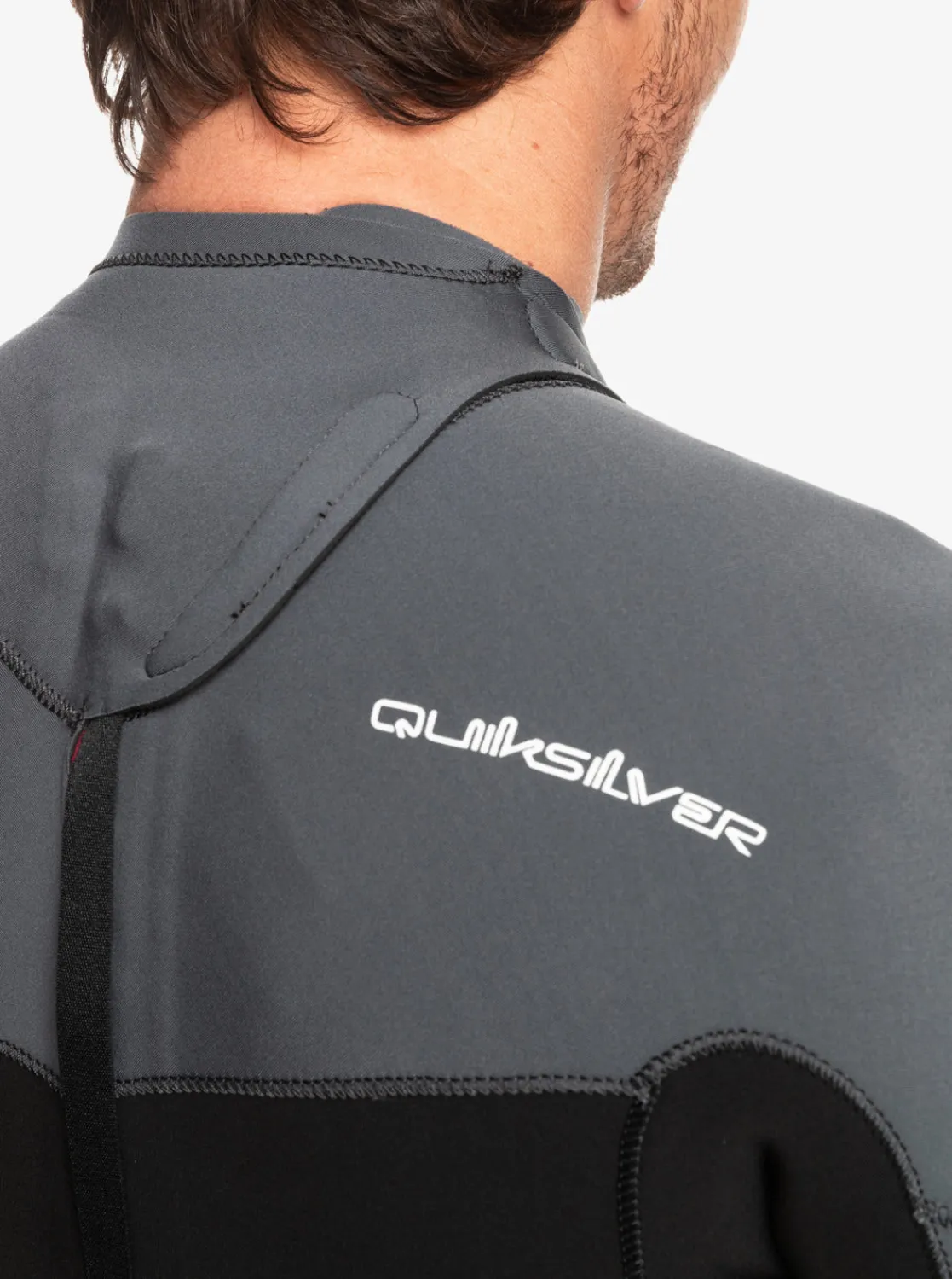 Quiksilver Wetsuits>3/2 Everyday Sessions Back-Zip Wetsuit BLACK/GUNMETAL