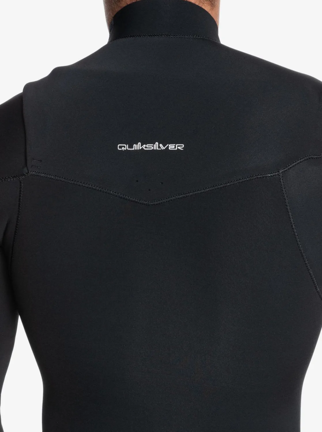 Quiksilver Wetsuits>4/3 Everyday Sessions Chest Zip Wetsuit BLACK