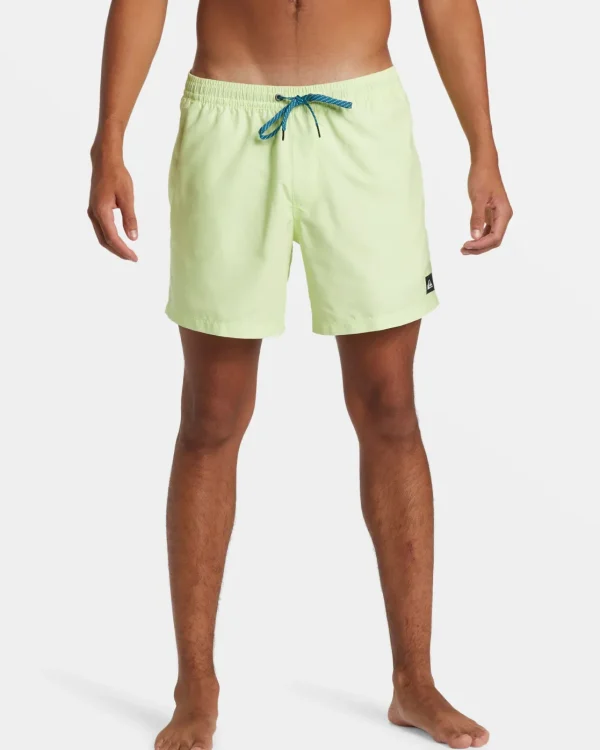 Quiksilver Boardshorts | Boardshorts>Everyday Solid 15" Swim Trunks SHADOWLIME