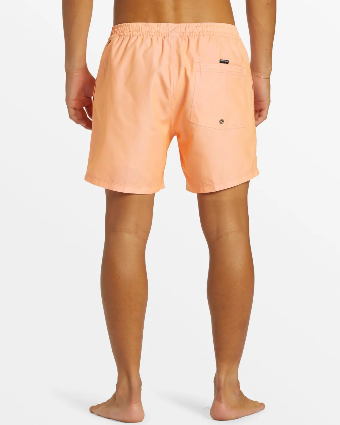 Quiksilver Boardshorts | Boardshorts>Everyday Solid 15" Swim Trunks PAPAYAPUNCH