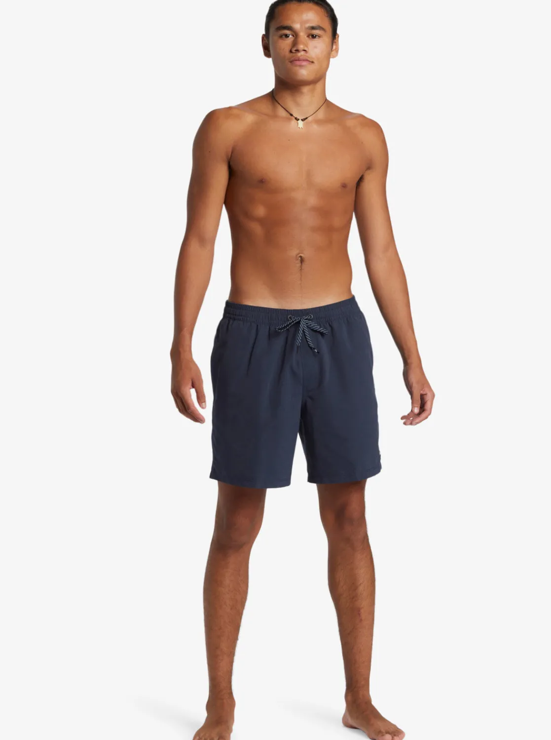Quiksilver Boardshorts | Boardshorts>Everyday Solid 17" Swim Trunks DARKNAVY