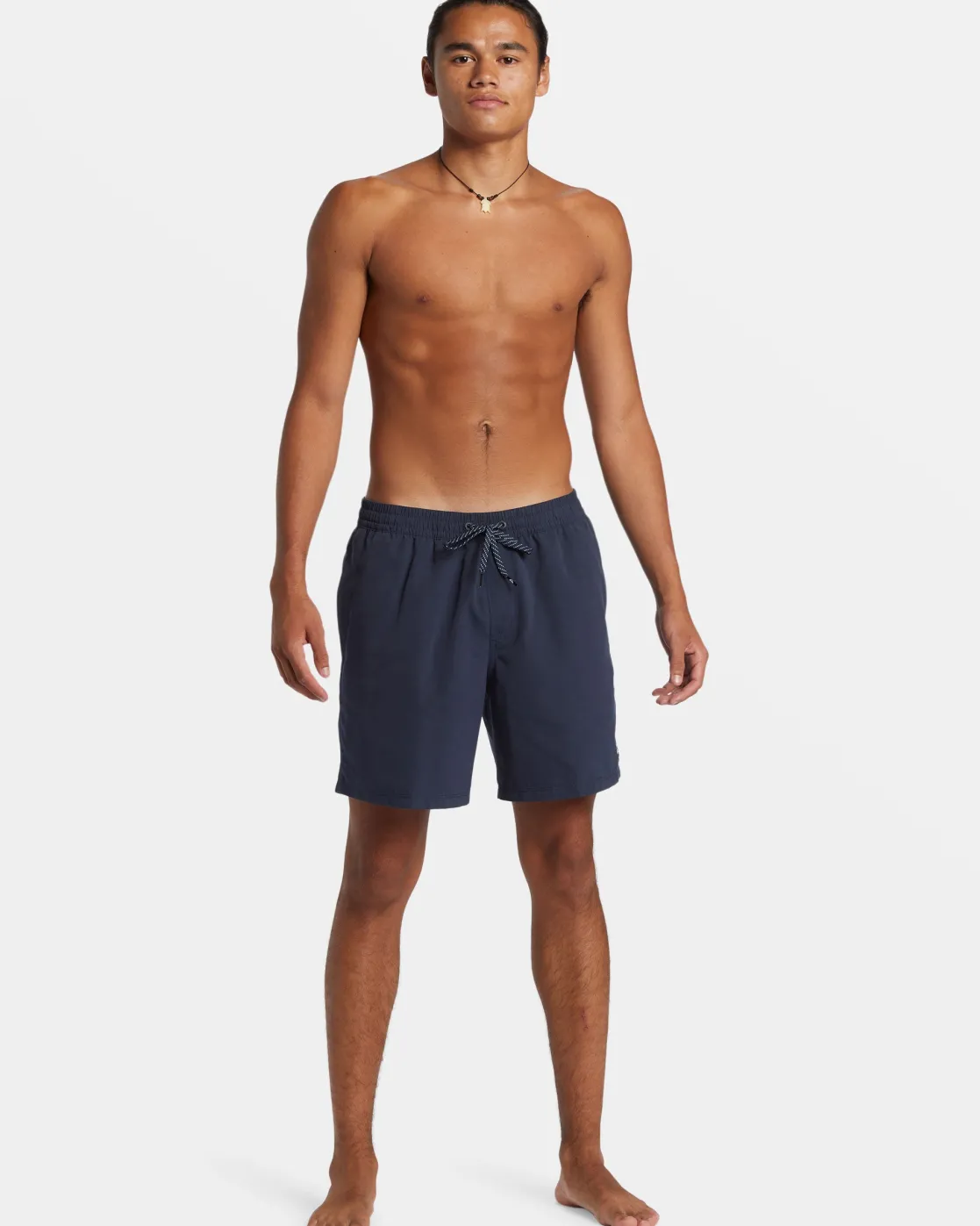 Quiksilver Boardshorts | Boardshorts>Everyday Solid 17" Swim Trunks DARKNAVY