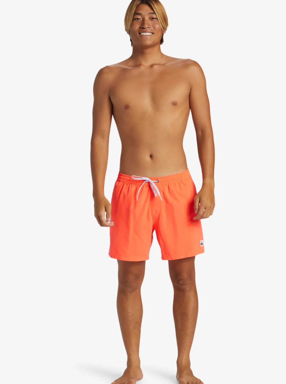 Quiksilver Boardshorts | Boardshorts>Everyday Solid 15" Swim Trunks FIERYCORAL