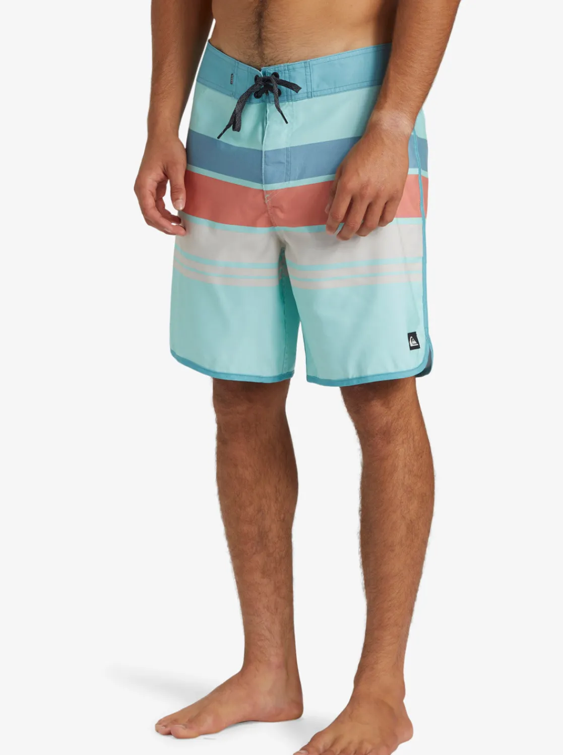 Quiksilver Boardshorts | Boardshorts>Everyday Stripe 19" Boardshorts LIMPETSHELL