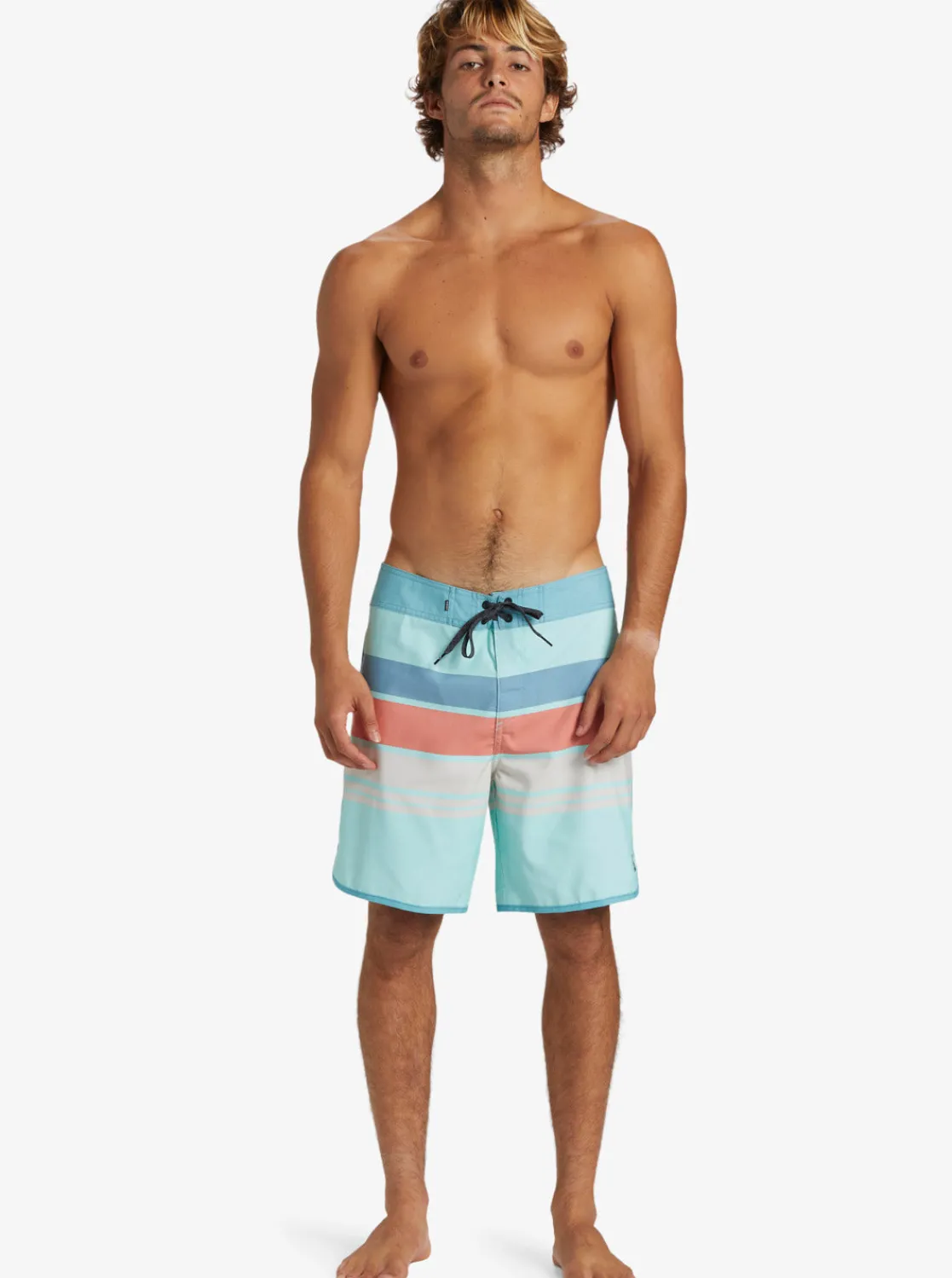 Quiksilver Boardshorts | Boardshorts>Everyday Stripe 19" Boardshorts LIMPETSHELL