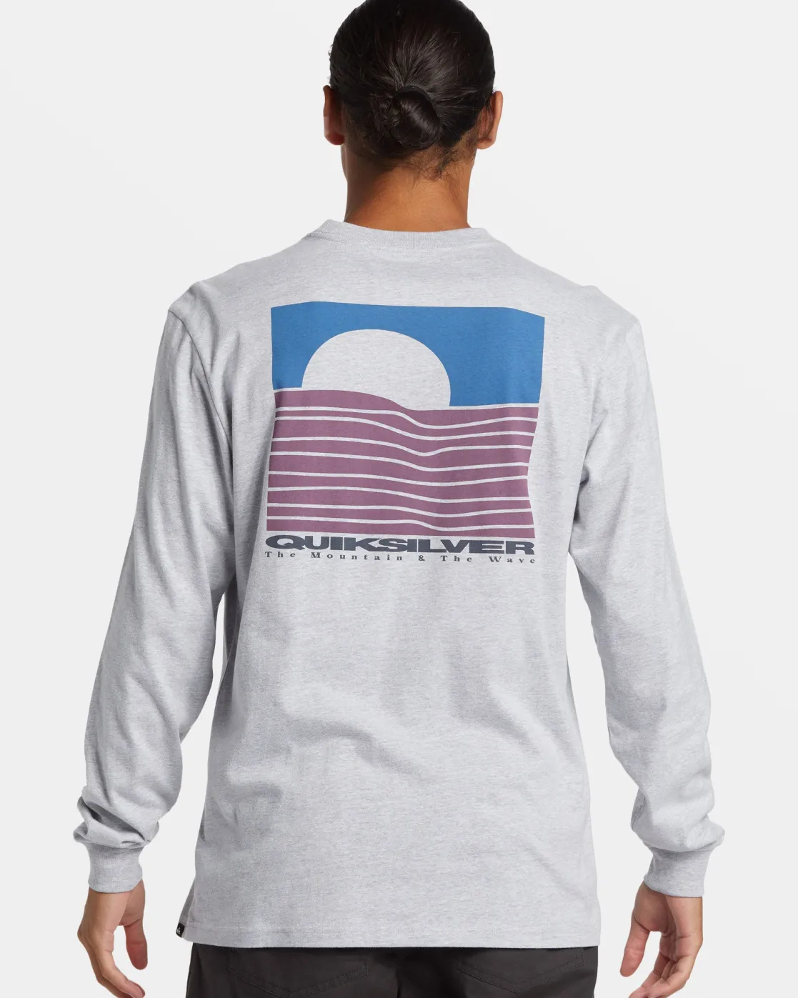 Quiksilver Tees>Eye On Horizon Long Sleeve T-Shirt ATHLETICHEATHER
