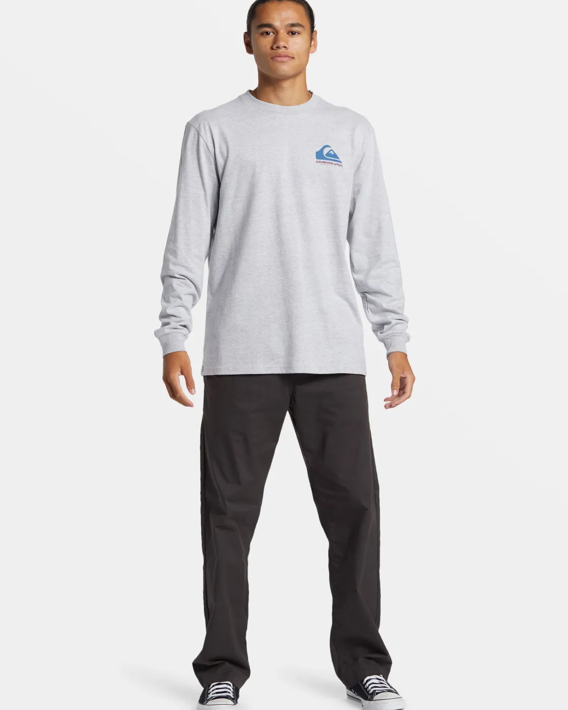 Quiksilver Tees>Eye On Horizon Long Sleeve T-Shirt ATHLETICHEATHER