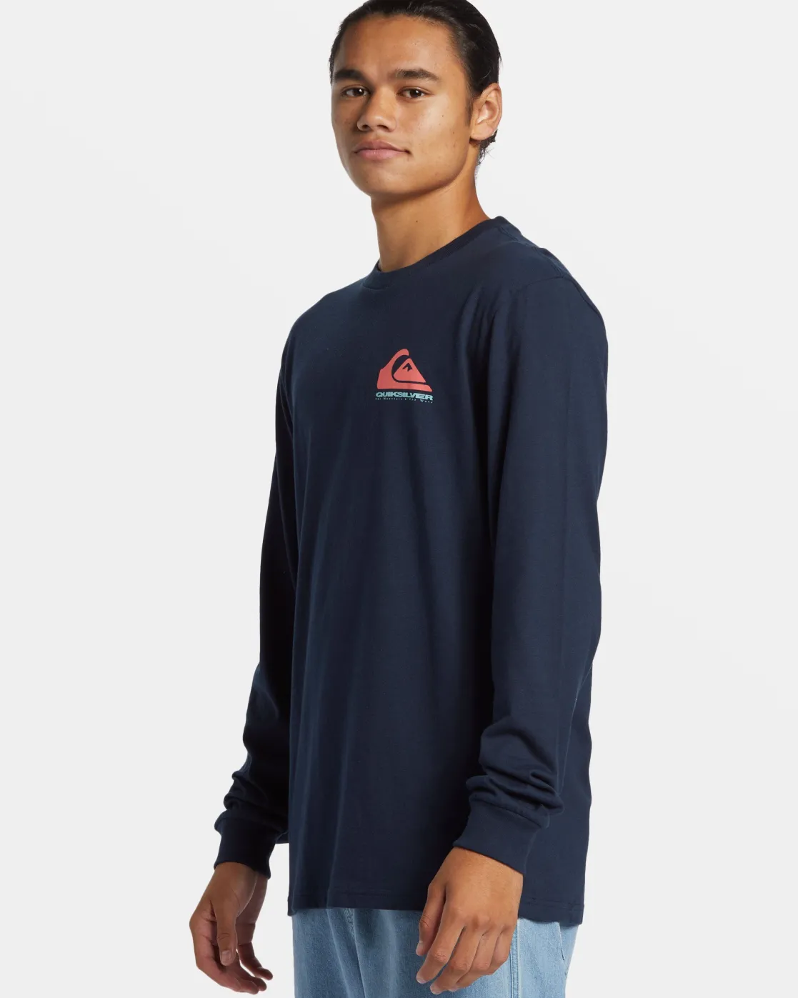 Quiksilver Tees>Eye On Horizon Long Sleeve T-Shirt DARKNAVY