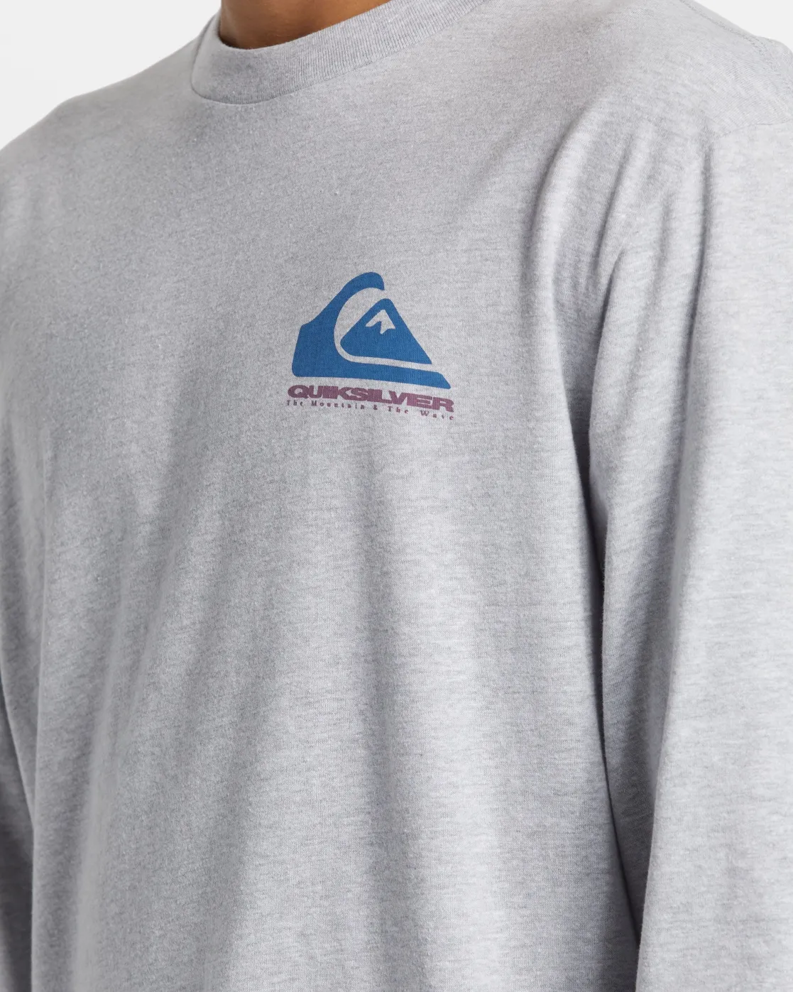 Quiksilver Tees>Eye On Horizon Long Sleeve T-Shirt ATHLETICHEATHER