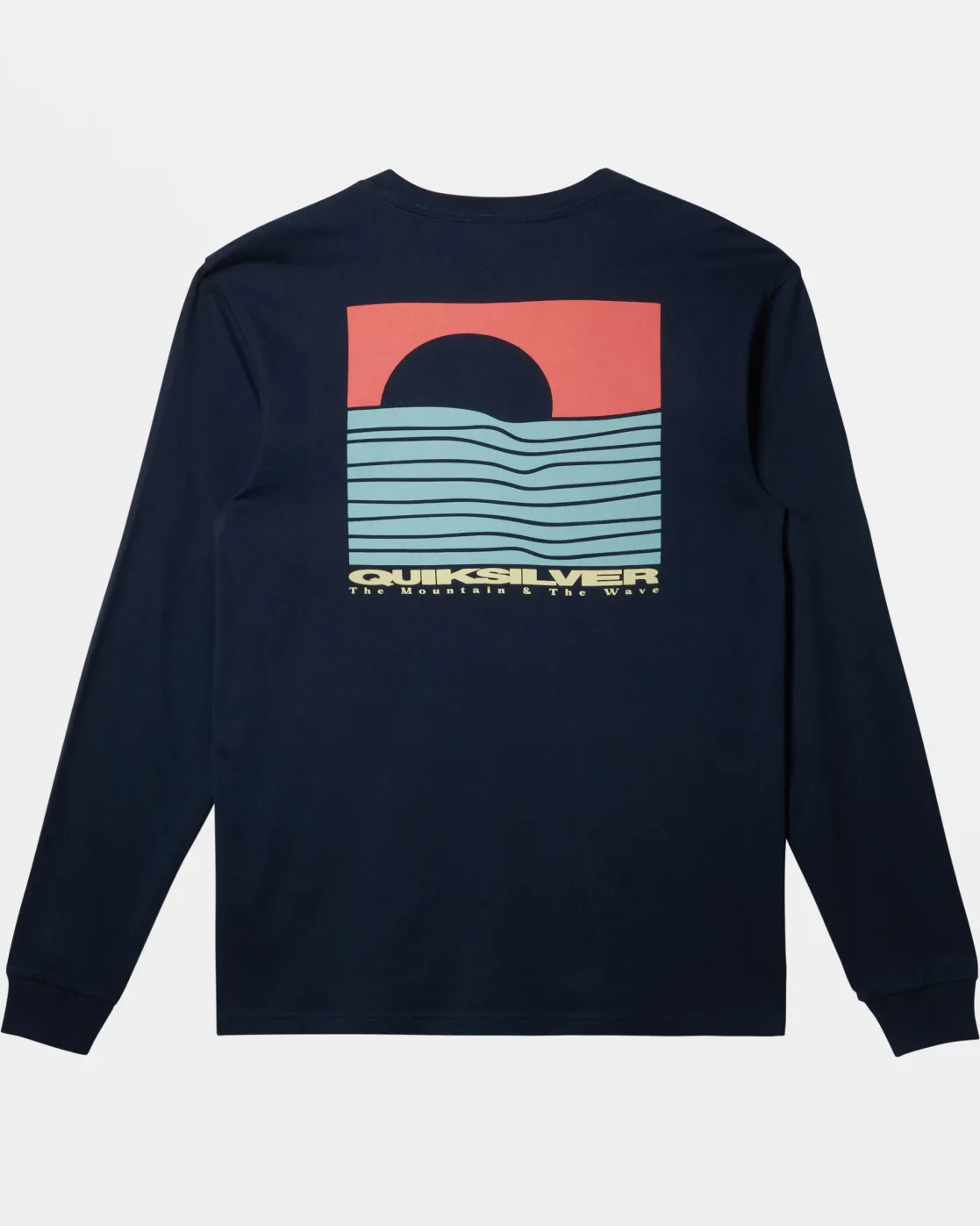 Quiksilver Tees>Eye On Horizon Long Sleeve T-Shirt DARKNAVY