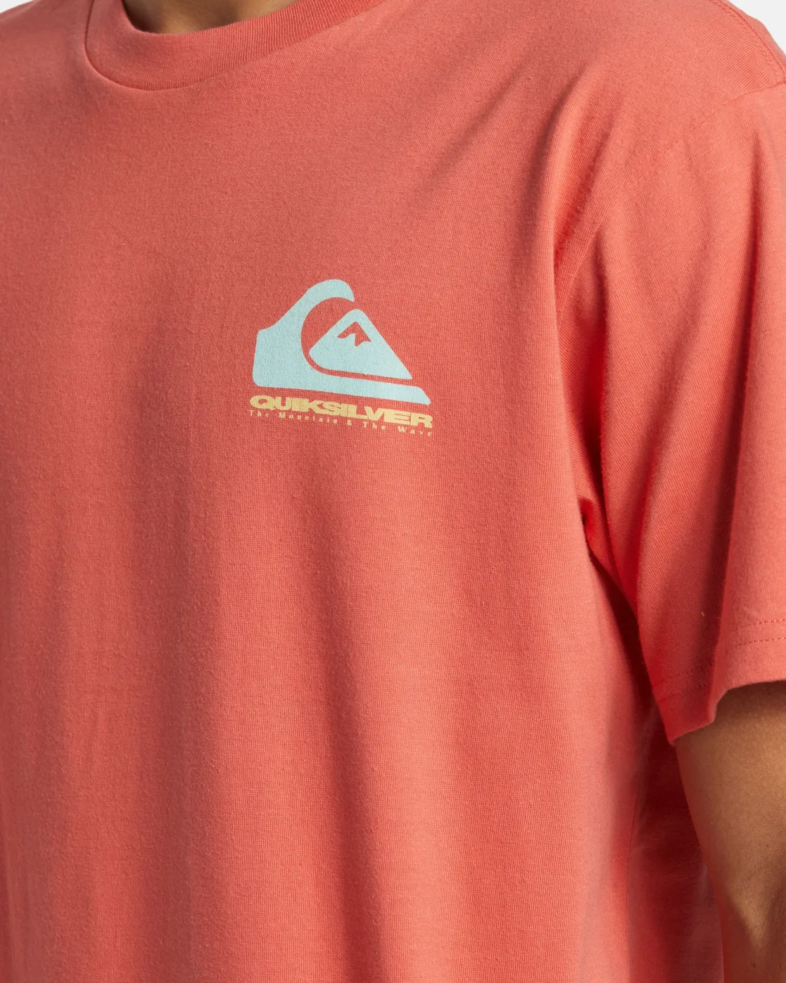 Quiksilver Tees>Eye On Horizon T-Shirt SPICEDCORAL