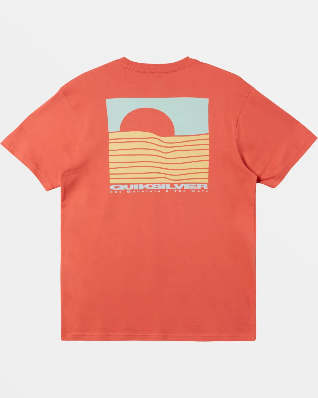 Quiksilver Tees>Eye On Horizon T-Shirt SPICEDCORAL