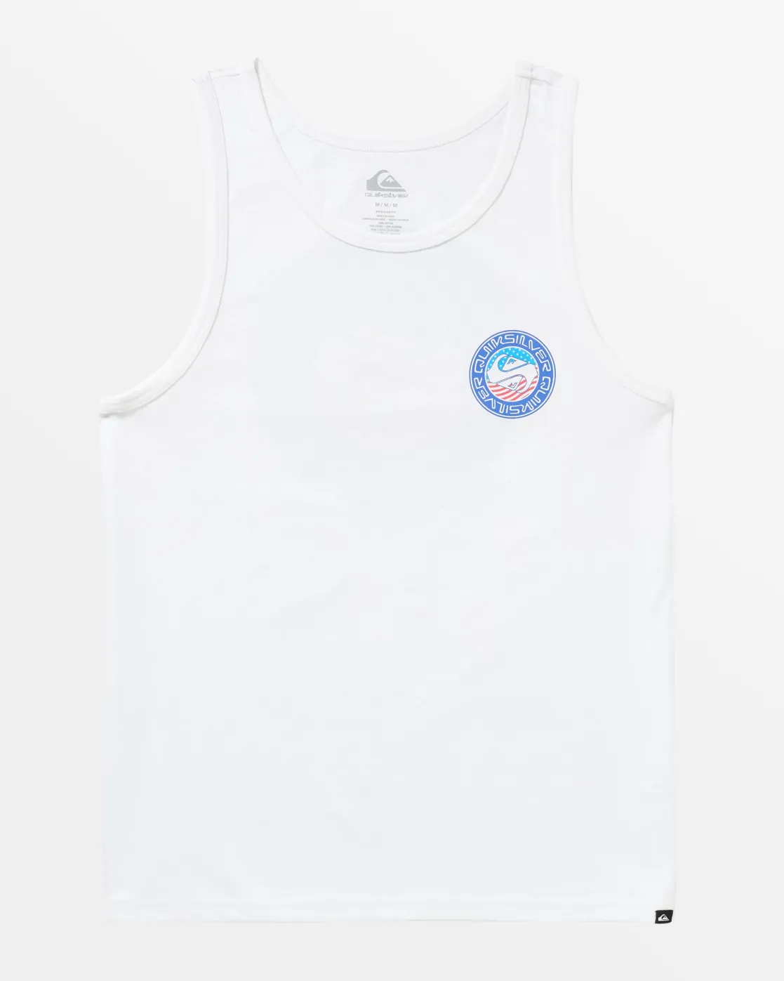 Quiksilver Tees>Feeling Festive Tank WHITE