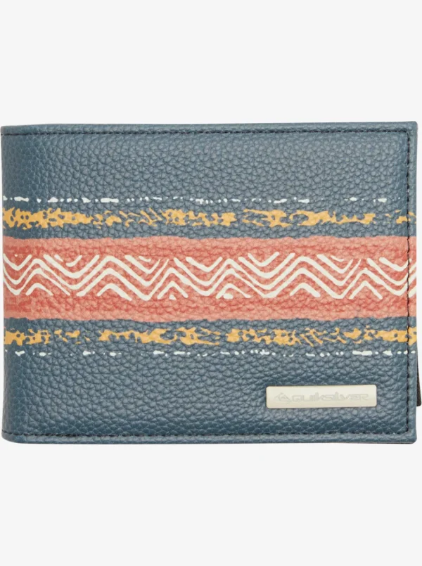 Quiksilver Wallets | Under $50>Freshness Tri-Fold Wallet DARKSLATE
