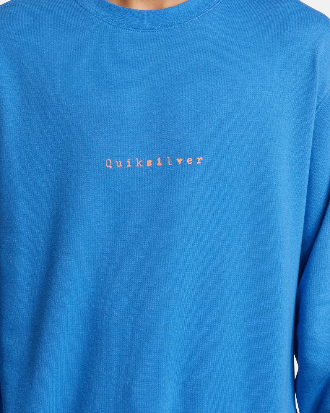 Quiksilver Sweatshirts & Hoodies | Under $100>Graphic Crewneck Sweatshirt NEBULASBLUE