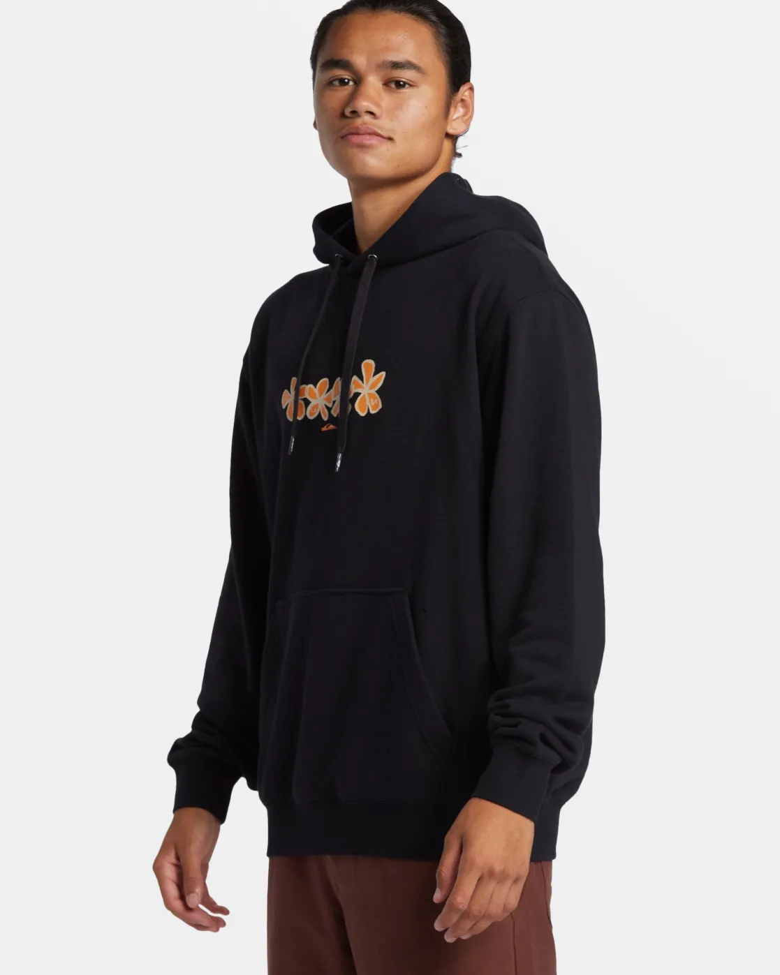 Quiksilver Sweatshirts & Hoodies | Under $100>Graphic Hoodie BLACK
