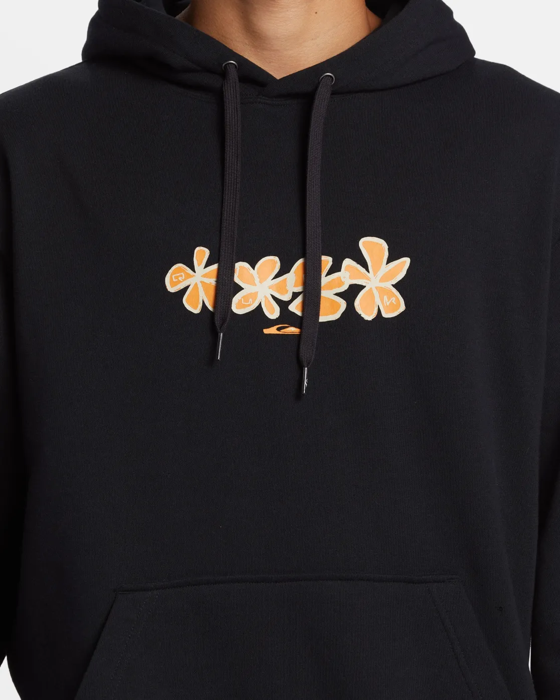 Quiksilver Sweatshirts & Hoodies | Under $100>Graphic Hoodie BLACK