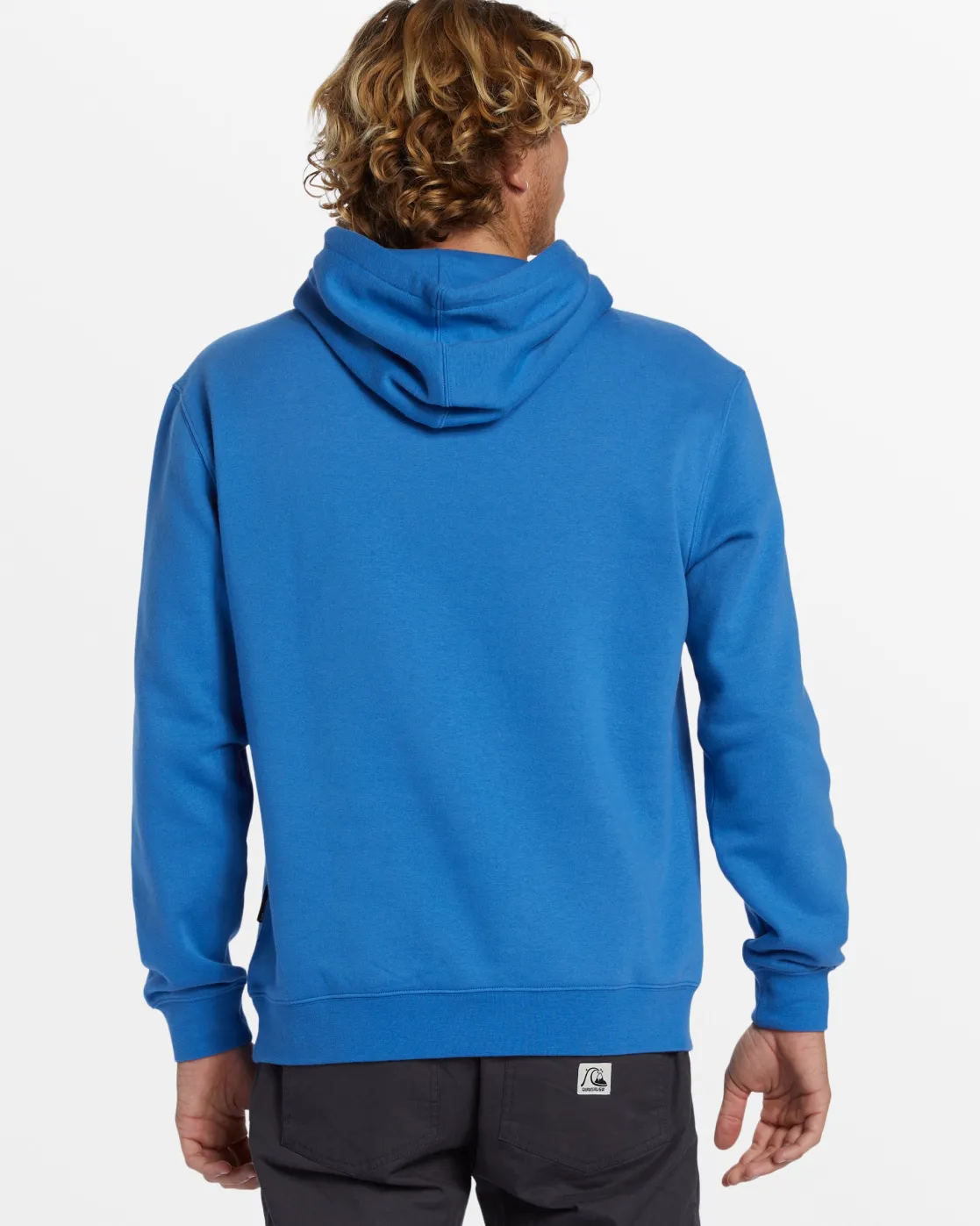 Quiksilver Sweatshirts & Hoodies>Graphic Mix Hoodie STARSAPPHIRE