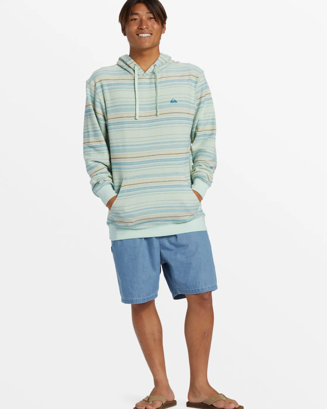 Quiksilver Sweatshirts & Hoodies>Great Otway Hoodie GREATOTWAYSUBTLEGREEN