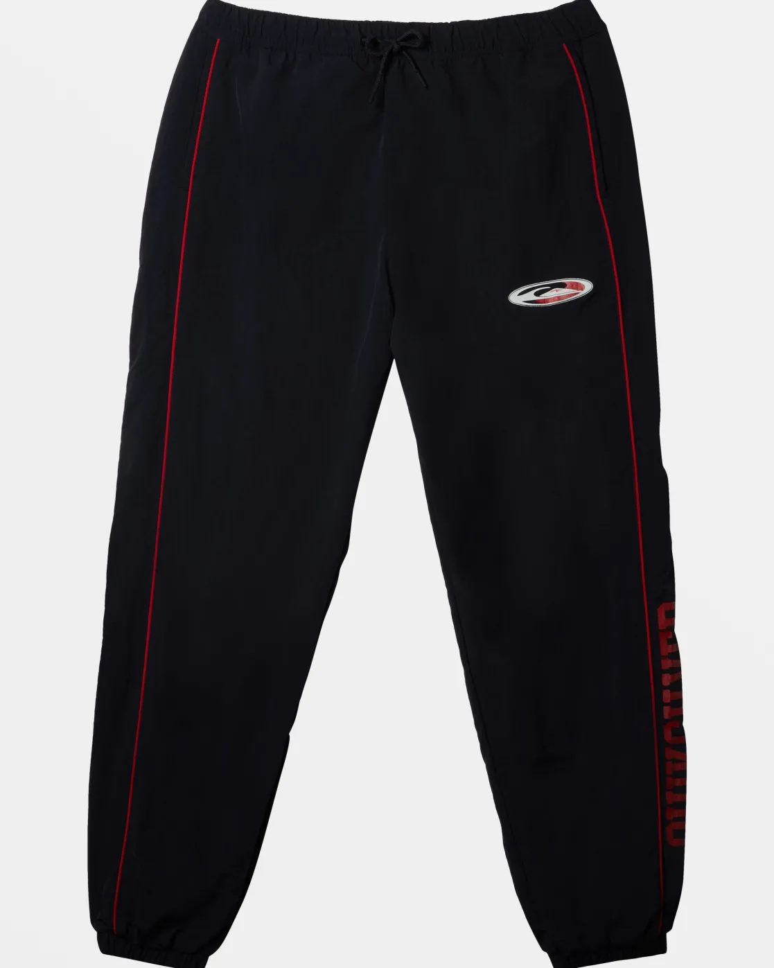 Quiksilver Pants | Under $100>Griff Elastic Waist Track Pants BLACK