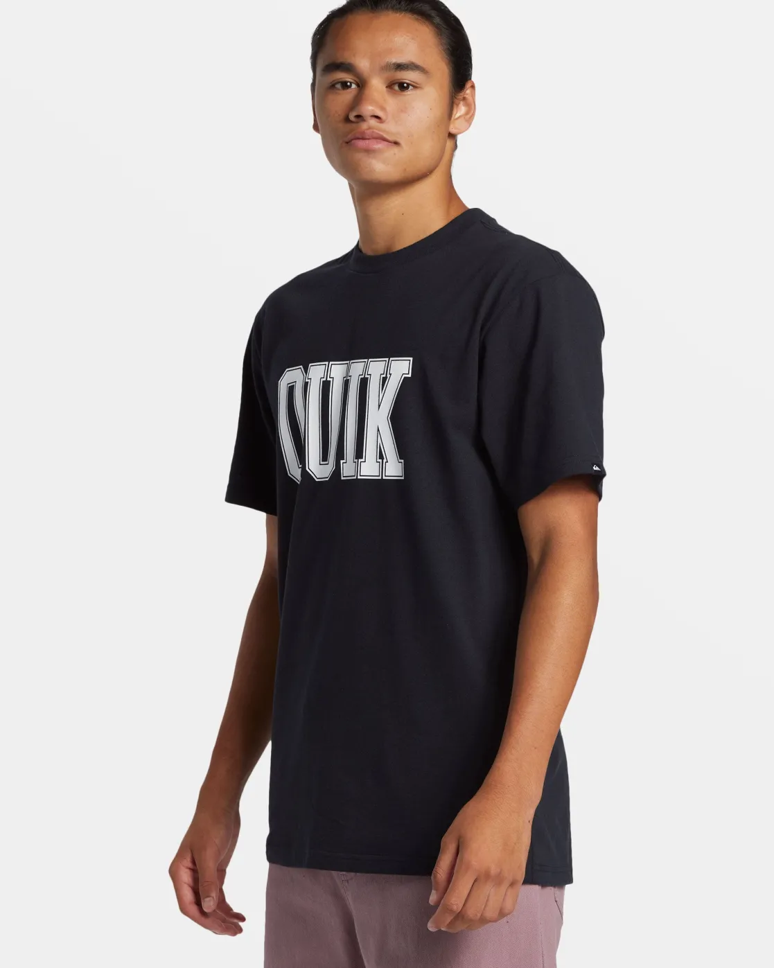 Quiksilver Tees>Griff Quik T-Shirt BLACK