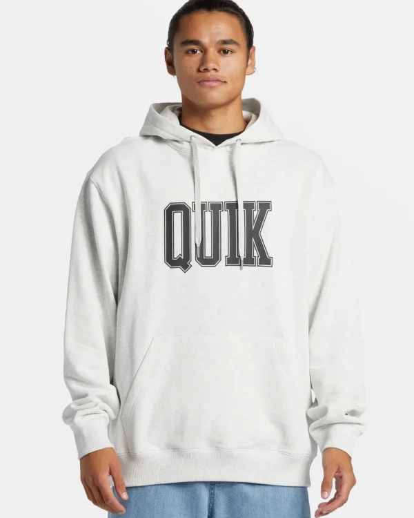 Quiksilver Sweatshirts & Hoodies | Under $100>Griffin Hoodie WHITEMARBLEHEATHER
