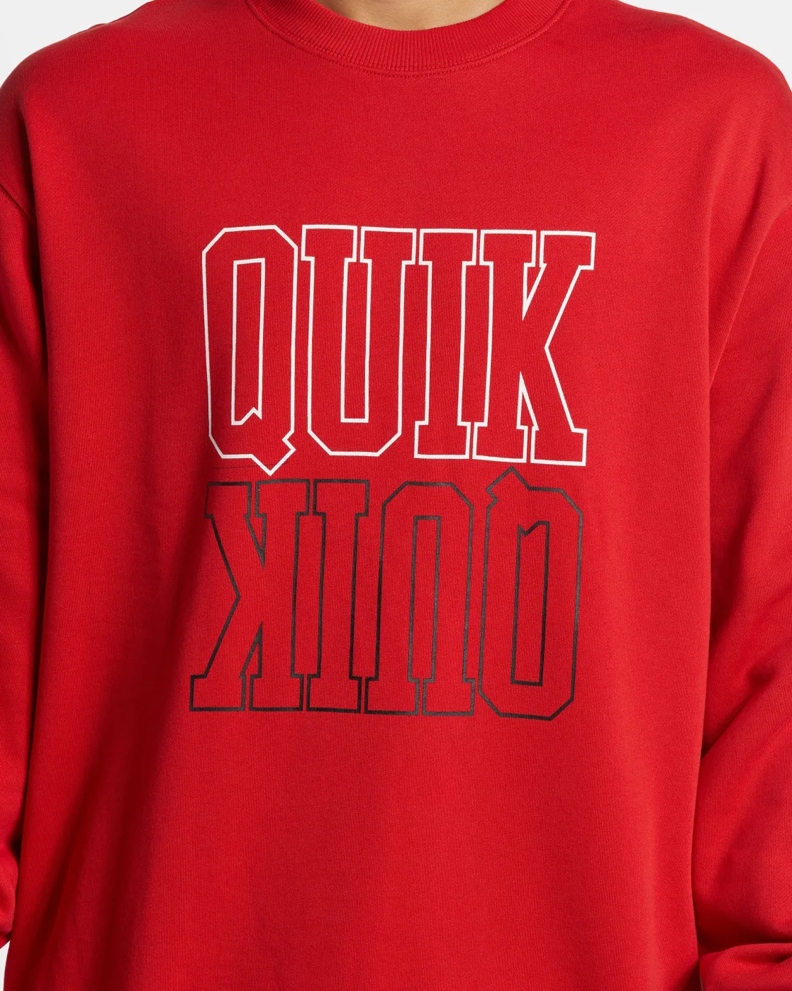 Quiksilver Sweatshirts & Hoodies | Under $100>Griffin Pullover Sweatshirt SALSA