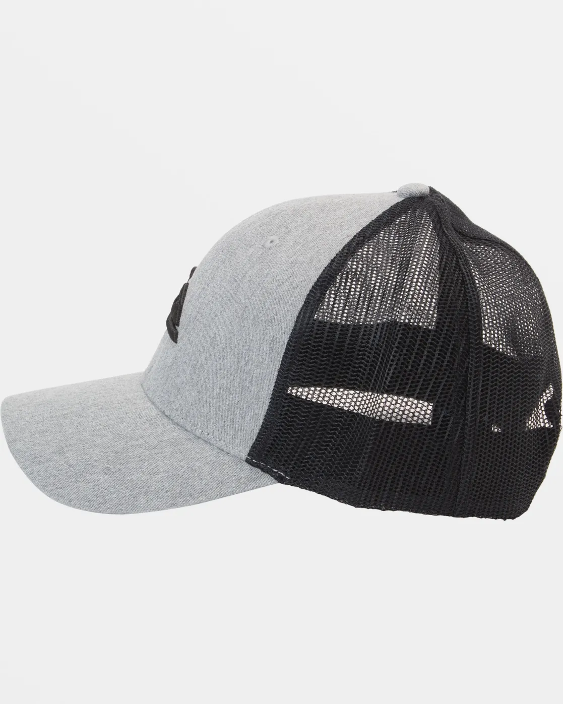 Quiksilver Hats>Grounder Trucker Hat HEATHERGREY