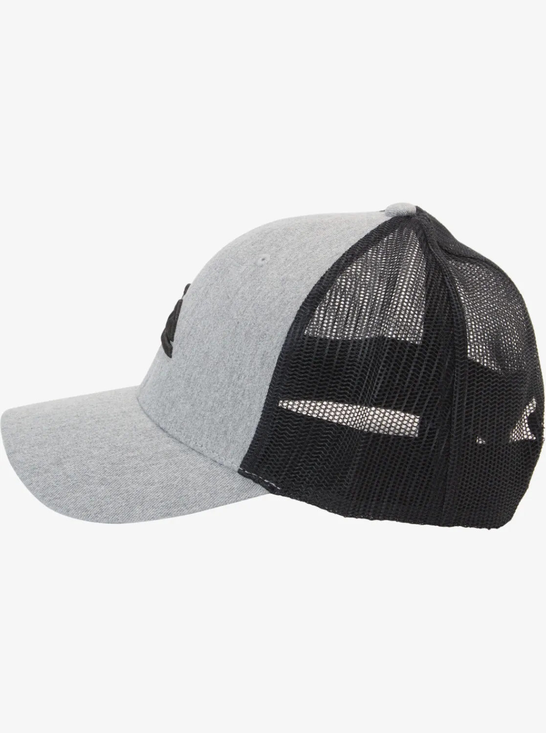 Quiksilver Hats>Grounder Trucker Hat HEATHERGREY