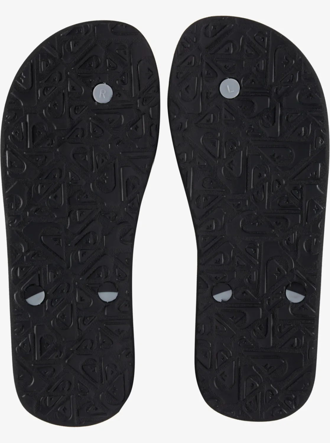 Quiksilver Sandals>Haleiwa Core Flip-Flops BLACK1