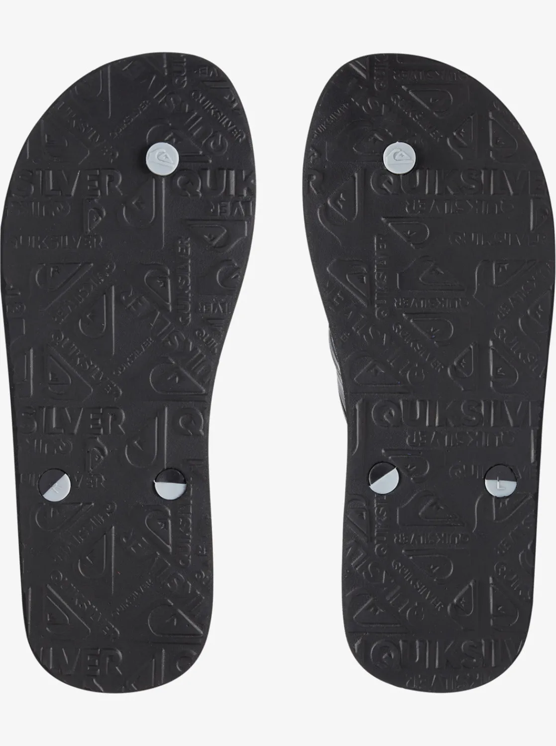 Quiksilver Sandals>Haleiwa Flip-Flops BLACK/GREY/BLACK