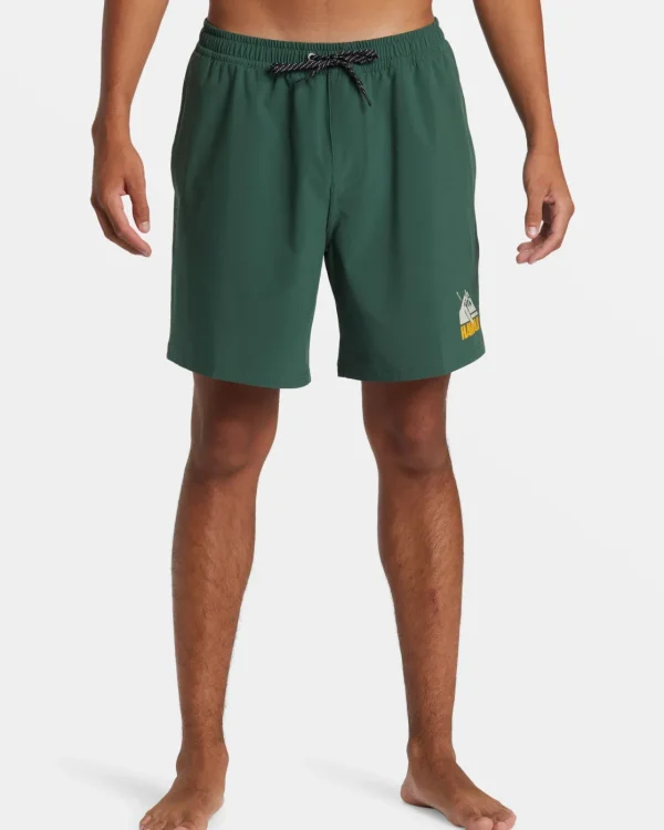 Quiksilver Boardshorts | Boardshorts>Hawaii 17" Swim Trunks FOREST