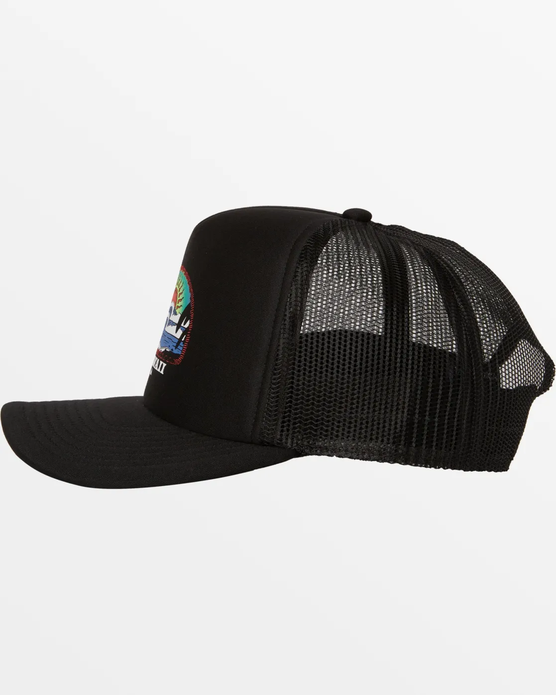 Quiksilver Hats>Hawaii Blazing Sun Trucker Hat BLACK