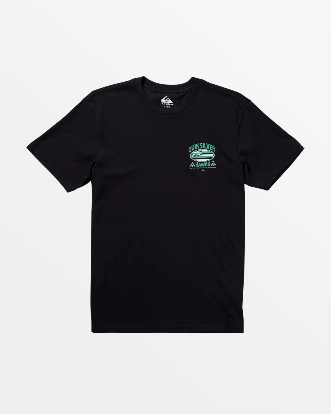 Quiksilver Tees>Hawaii Charger T-Shirt BLACK