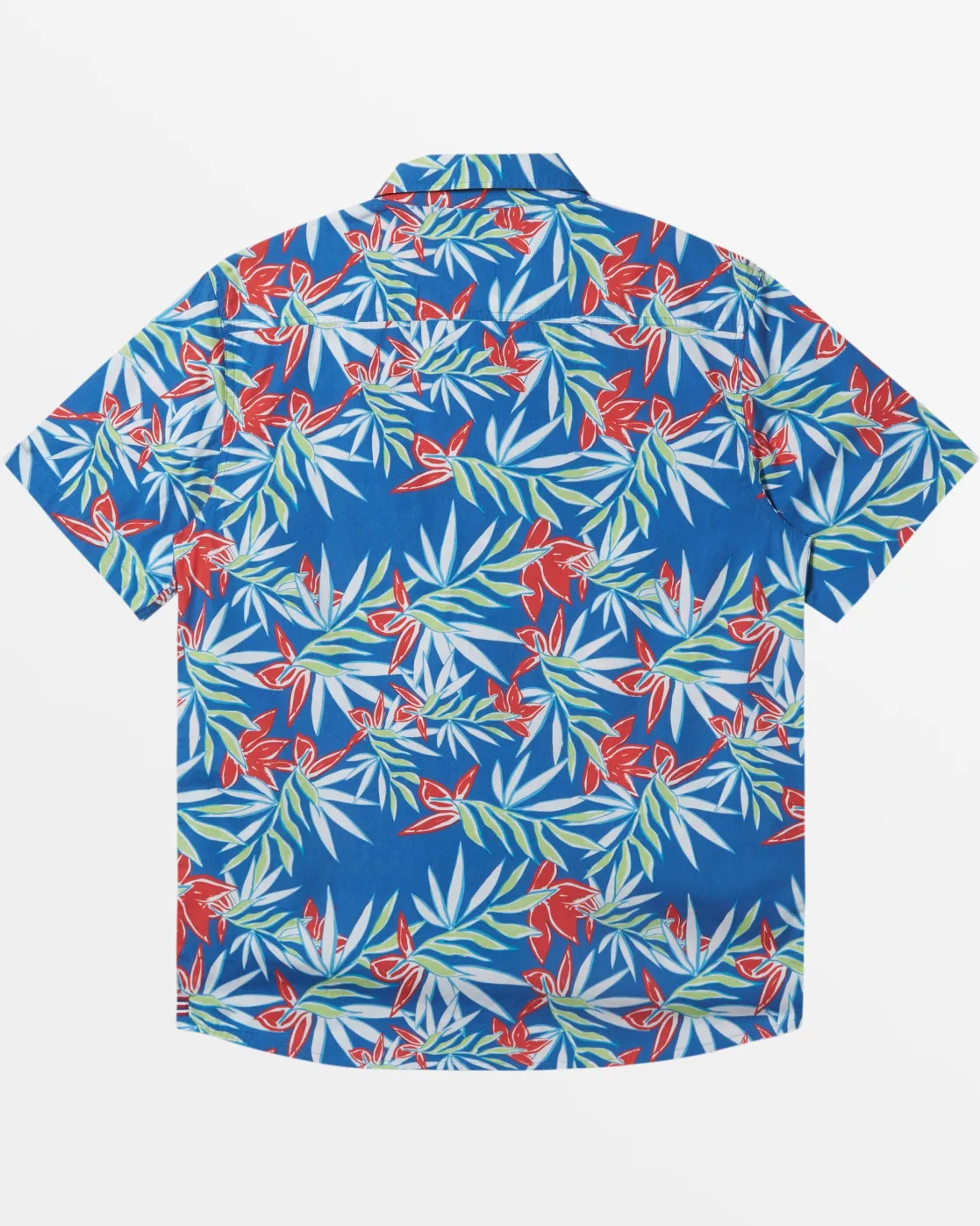 Quiksilver Shirts & Polos>Hawaii Feelin Floral Short Sleeve Shirt - STARSAPPHIRE